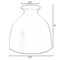 Modern Inkwelll Bottle Shaped Ceramic Table Vase Flower Holder
